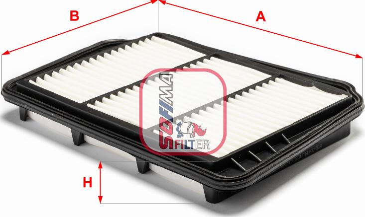 Sofima S 3277 A - Air Filter, engine autospares.lv