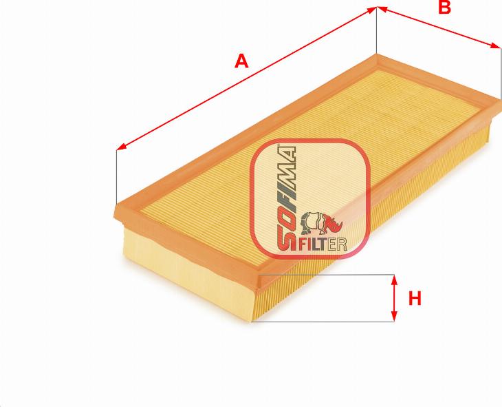 Sofima S 3718 A - Air Filter, engine autospares.lv