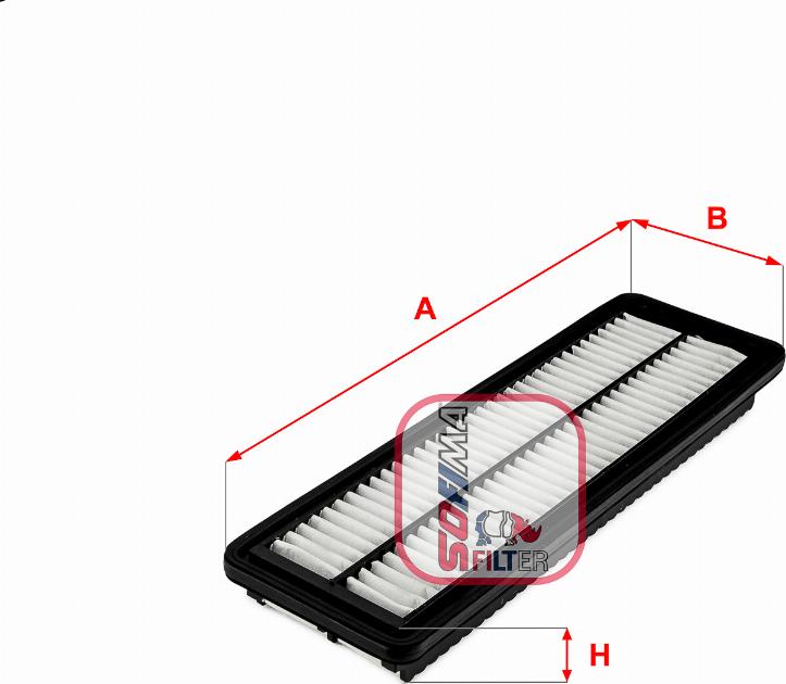 Sofima S 3726 A - Air Filter, engine autospares.lv