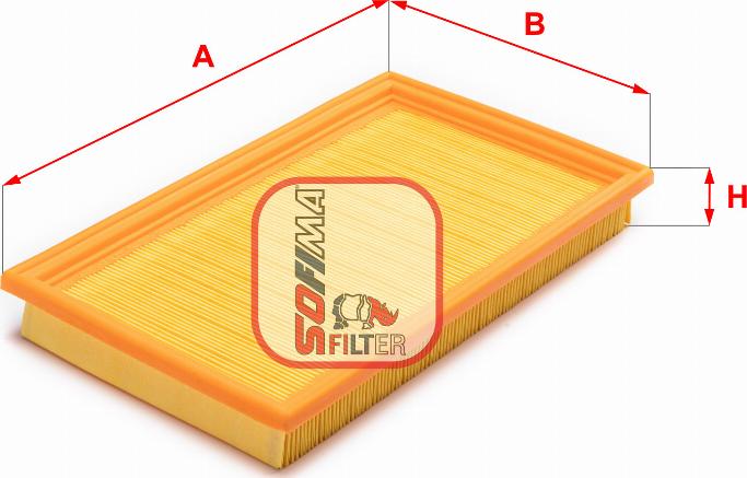 Sofima S 3A49 A - Air Filter, engine autospares.lv