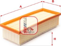 Sofima S 3B21 A - Air Filter, engine autospares.lv