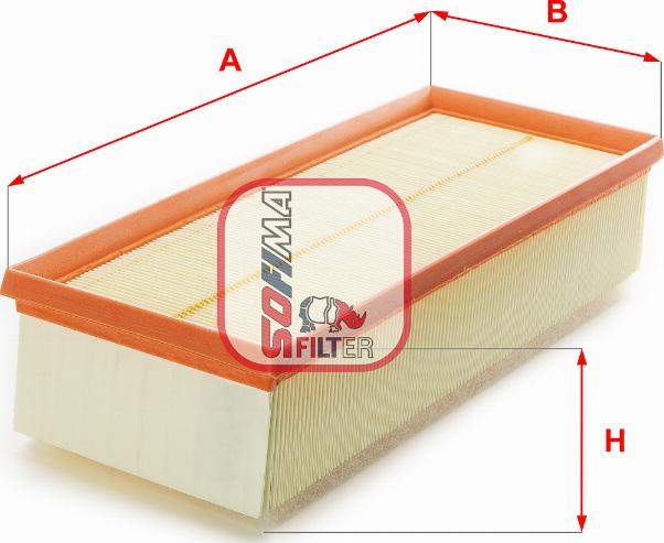 Sofima S 7712 A - Air Filter, engine autospares.lv