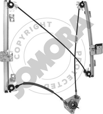 Somora 092758A - Window Regulator autospares.lv