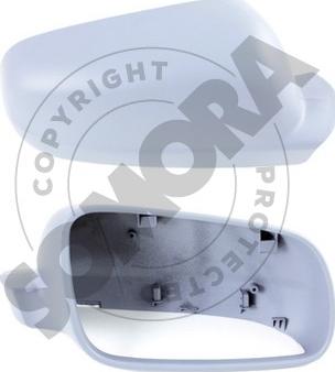 Somora 350955C - Cover, housing, outside mirror autospares.lv