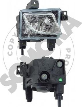 Somora 210711 - Fog Light autospares.lv