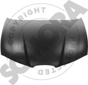 Somora 280508 - Bonnet, hood autospares.lv