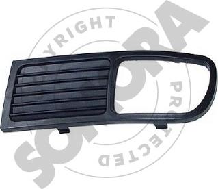 Somora 280326LA - Ventilation Grille, bumper autospares.lv