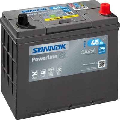 Sonnak SA456 - Starter Battery autospares.lv