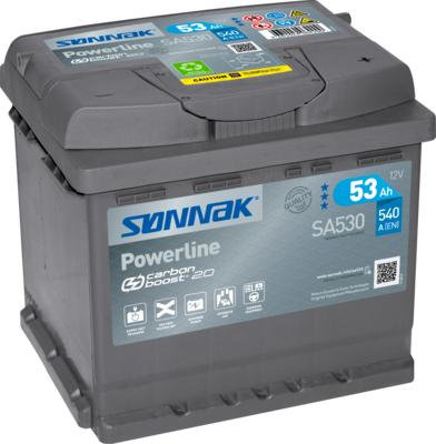 Sonnak SA530 - Starter Battery autospares.lv