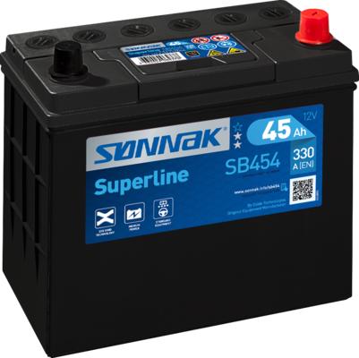 Sonnak SB454 - Starter Battery autospares.lv