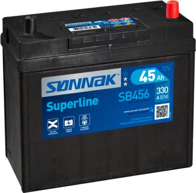 Sonnak SB456 - Starter Battery autospares.lv
