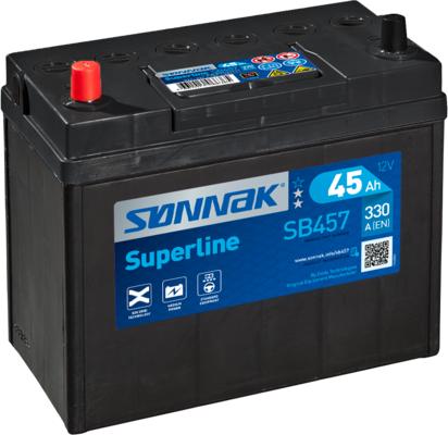 Sonnak SB457 - Starter Battery autospares.lv