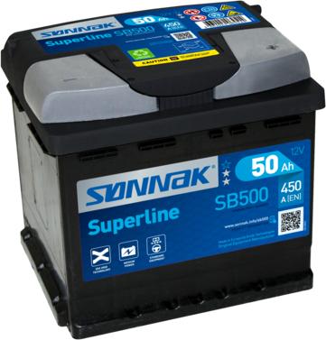 Sonnak SB500 - Starter Battery autospares.lv