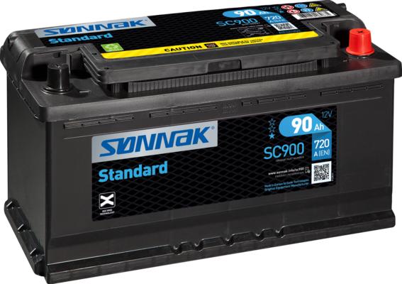 Sonnak SC900 - Starter Battery autospares.lv
