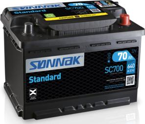 Sonnak SC700 - Starter Battery autospares.lv