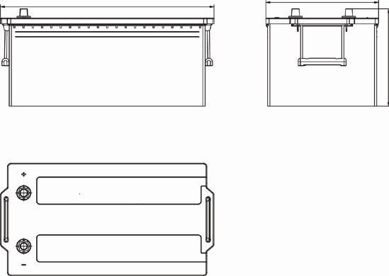 Sonnak SE2353 - Starter Battery autospares.lv