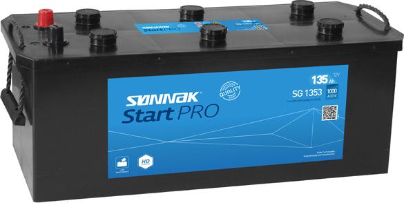 Sonnak SG1353 - Starter Battery autospares.lv