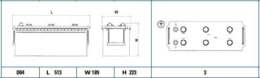 Sonnak SG1403 - Starter Battery autospares.lv