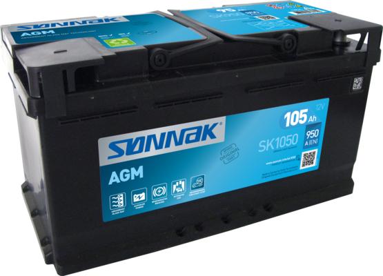 Sonnak SK950 - Starter Battery autospares.lv