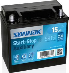 Sonnak SK151 - Starter Battery autospares.lv