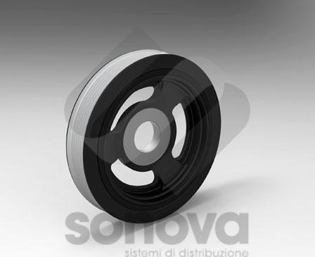 SONOVA MPP00161 - Belt Pulley, crankshaft autospares.lv