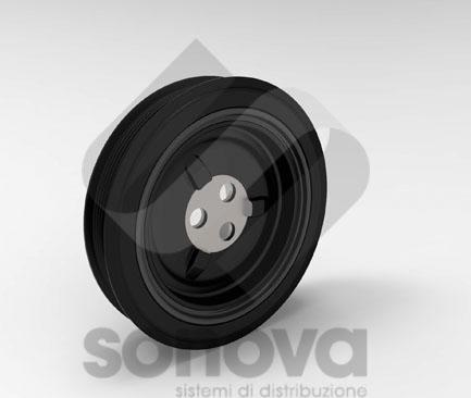 SONOVA MPP00129 - Belt Pulley, crankshaft autospares.lv
