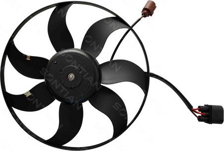 SONTIAN ZD168226 - Fan, radiator autospares.lv