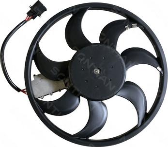 SONTIAN ZD168703 - Fan, radiator autospares.lv