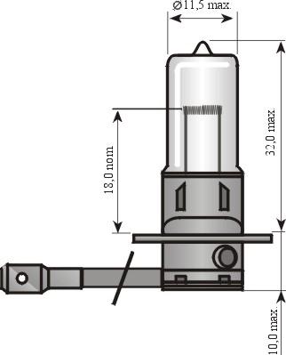 Spahn Glühlampen 53174 - Bulb, worklight autospares.lv