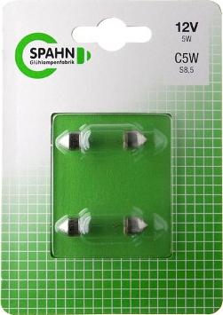 Spahn Glühlampen BL5236 - Bulb, licence plate light autospares.lv