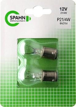 Spahn Glühlampen BL2015 - Bulb, brake / tail light autospares.lv