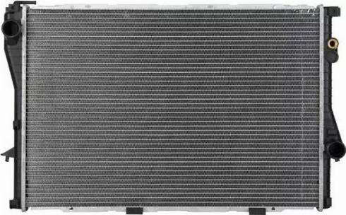 Spectra Premium CU1401 - Radiator, engine cooling autospares.lv