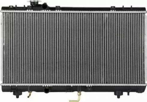 Spectra Premium CU1750 - Radiator, engine cooling autospares.lv