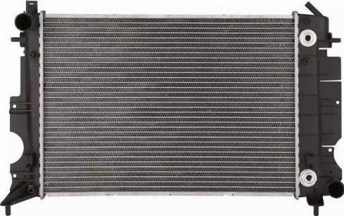 Spectra Premium CU2080 - Radiator, engine cooling autospares.lv