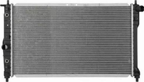 Spectra Premium CU2381 - Radiator, engine cooling autospares.lv