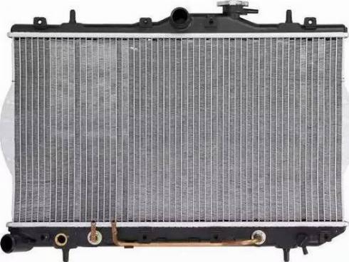 Koreastar KRDH-024 - Radiator, engine cooling autospares.lv