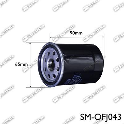 SpeedMate SM-OFJ043 - Oil Filter autospares.lv