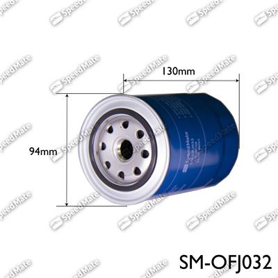 SpeedMate SM-OFJ032 - Oil Filter autospares.lv