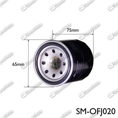 SpeedMate SM-OFJ020 - Oil Filter autospares.lv