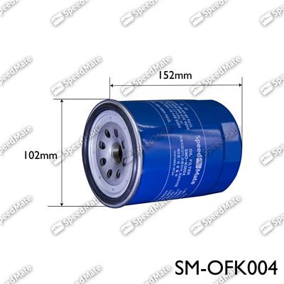 SpeedMate SM-OFK004 - Oil Filter autospares.lv