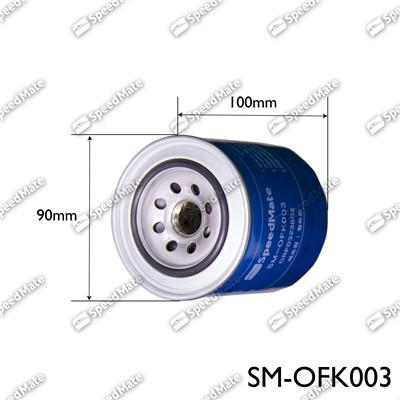 SpeedMate SM-OFK003 - Oil Filter autospares.lv