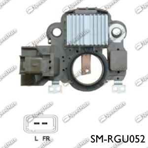SpeedMate SM-RGU052 - Voltage regulator, alternator autospares.lv
