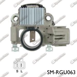 SpeedMate SM-RGU063 - Voltage regulator, alternator autospares.lv