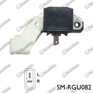 SpeedMate SM-RGU082 - Voltage regulator, alternator autospares.lv