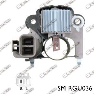 SpeedMate SM-RGU036 - Voltage regulator, alternator autospares.lv