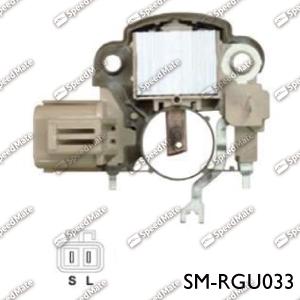 SpeedMate SM-RGU033 - Voltage regulator, alternator autospares.lv