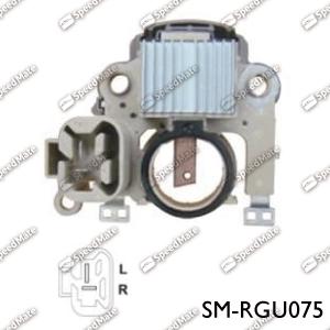 SpeedMate SM-RGU075 - Voltage regulator, alternator autospares.lv