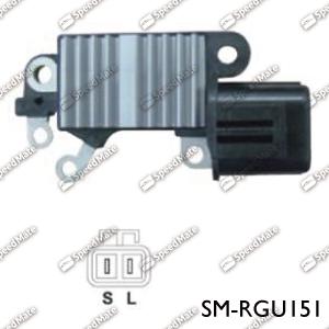 SpeedMate SM-RGU151 - Voltage regulator, alternator autospares.lv