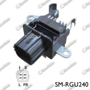 SpeedMate SM-RGU240 - Voltage regulator, alternator autospares.lv