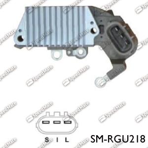 SpeedMate SM-RGU218 - Voltage regulator, alternator autospares.lv